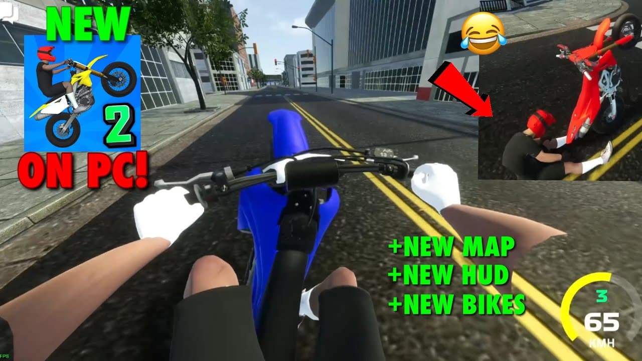 WHEELIE LIFE 2 IS FINALLY ON PC!! GRAPHICS 10X BETTER 🔥